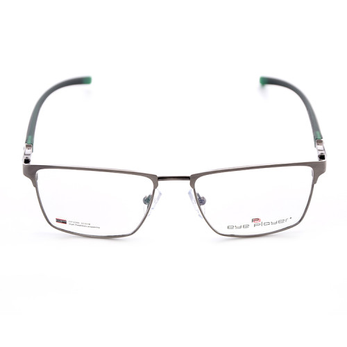 مصنع جديد مخصص خفيفة الوزن مريحة نظارات معدنية الأزياء النظارات البصرية إطارات للرجال