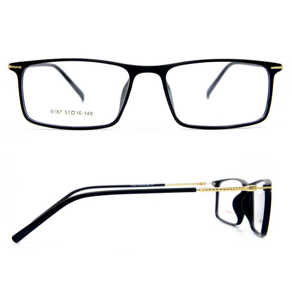 Latest Fashion Design Adults Metal Eyewear High Quality Ultra Light Tr90 Optical Glasses Frames