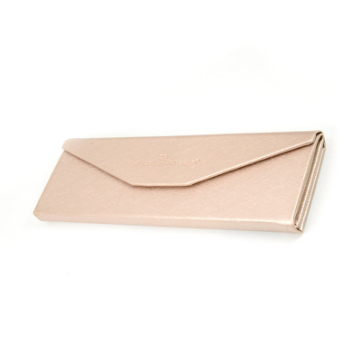 Wholesale New Fashion High quality Cardboard Foldable Glasses Case Triangle