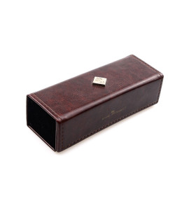 Wholesale High quality Easy To Carry And Folding PU eye glasses Case Box For Glasses