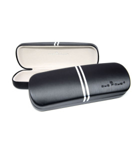 Ready stock best quality custom vogue design wire drawing Metal Iron glasses sunglasses case box