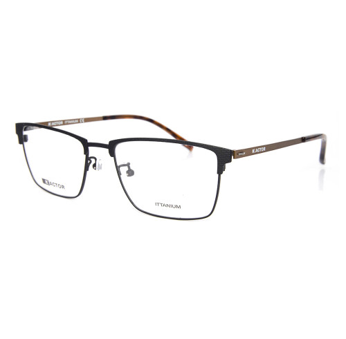 Montures de lunettes à ressort flexibles les plus populaires de haute qualité Monture de lunettes optiques en titane pour hommes