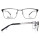 Montura de gafas de resorte flexible de alta calidad más popular Marco de lentes de titanio óptico para hombres