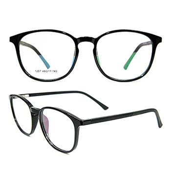 Latest Fashion style adults durable Round eyewear Ultra Light TR90 optical eyeglasses frames for men