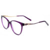 Latest fashion custom durable metal diamond eyewear acetate optical eyeglasses frames for women