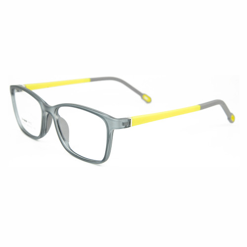 Los nuevos marcos de gafas de colores suaves personalizados TR90 de la venta superior forman el marco flexible de los vidrios ópticos para los niños
