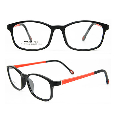 El nuevo diseño de modelos de moda TR90 y las gafas de peso ligero enmarca el marco óptico de la lente para niños