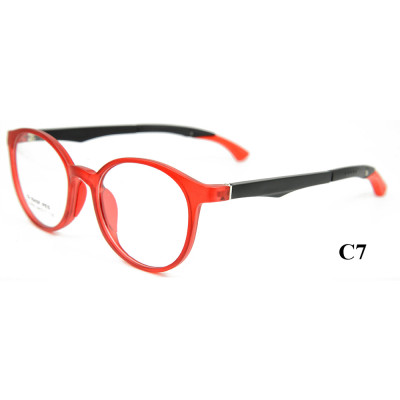 Top quality soft TR eyeglasses frame Adjustable temple Round optical eyewear frames safe for kids