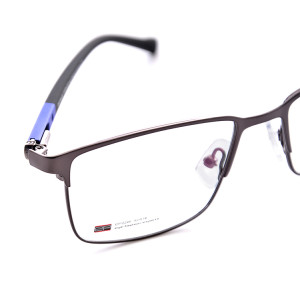 Marcos ópticos de las lentes del metal de las gafas de la primavera del nuevo diseño durable de la moda de la venta superior para los hombres
