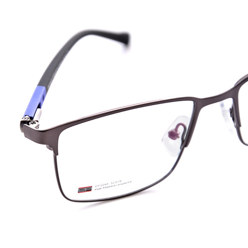 Top vente Nouveau design de mode durable flexible monture en métal lunettes optiques montures de lunettes pour hommes