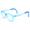 Wholesale new model custom color kids spectacles TR90 soft flexible optical eyeglass frames for children
