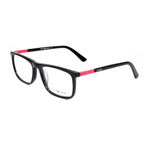 El cuadrado al por mayor del estilo de la moda embroma marcos ópticos de los vidrios coloridos del acetato del marco de las gafas