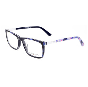 Wholesale fashion style square kids eyewear frame colorful acetate glasses optical frames