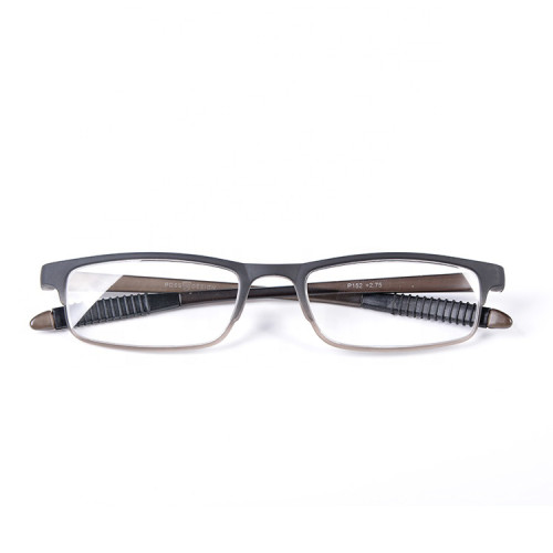 Nouveau modèle conception simple mince TR90 lunettes optiques optiques douces Lunettes de lecture pour hommes femmes