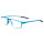 Las gafas de estilo de moda simple de calidad suave enmarcan las lentes de lectura óptica delgadas TR90 para hombres y mujeres
