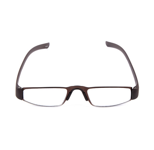El último modelo de diseño de moda precio barato gafas venta caliente TR90 metal gafas de lectura mejor calidad