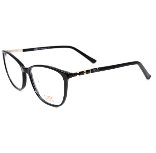 نموذج جديد جودة عالية أزياء المرأة النظارات الماس خلات إطارات النظارات البصرية للسيدات
