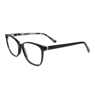 Hot sale high quality simple fashion style women spectacle frames acetate optical eyeglasses for lady