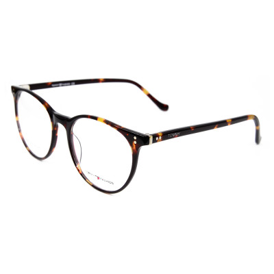 Hot sale fashion design round eyewear frames ultra thin acetate eyeglass optical frame