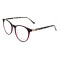 Hot sale fashion design round eyewear frames ultra thin acetate eyeglass optical frame