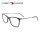 موضة جديدة اللون رقيقة خلات النظارات عالية الجودة إطارات النظارات البصرية المعدنية للرجال
