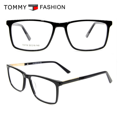 أعلى جودة رقيقة جدا خلات إطار نظارات أزياء النظارات مربع النظارات البصرية