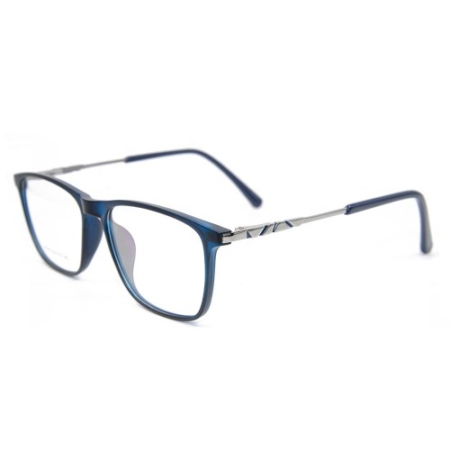 حار بيع رواج الشباب نمط النظارات مع TR90 خفيفة الوزن إطار النظارات البصرية للرجال