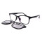 Top sale best quality fashion TR90 sunglass magnetic polarized lens clip on sunglasses unisex