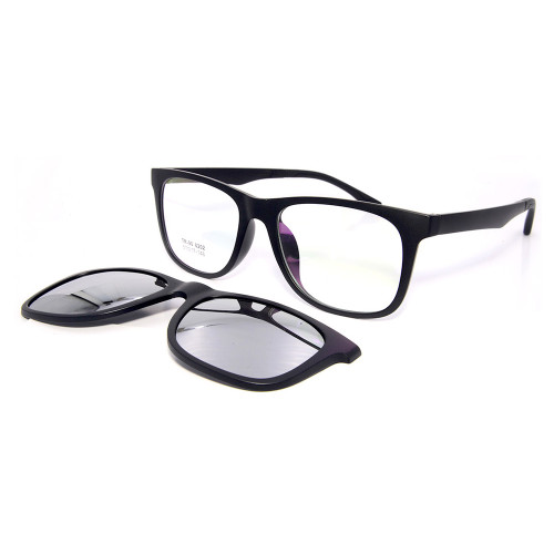 استعداد الأسهم عالية الجودة TR90 كليب المغناطيسي على النظارات الشمسية مع عدسة الاستقطاب للجنسين