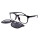 Listo stock clip magnético TR90 de alta calidad en gafas de sol con lentes polarizadas unisex