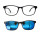 Clip de lentille polarisée magnétique de lunettes de soleil de mode de haute qualité les plus populaires unisexe