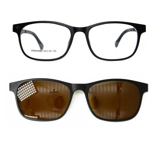 El clip de lente polarizado magnético de gafas de sol de alta calidad más popular en gafas de sol unisex
