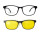 Clip de lentille polarisée magnétique de lunettes de soleil de mode de haute qualité les plus populaires unisexe