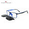 New model custom fashion colorful sunglass magnetic polarized lens clip on sunglasses unisex
