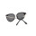 Lunettes de soleil TR90 en métal de nouveau style de mode en gros lunettes de soleil rondes avec lentille polarisée