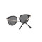 Wholesale new fashion style cat eye glasses TR90 metal Round sunglasses with polarized lens