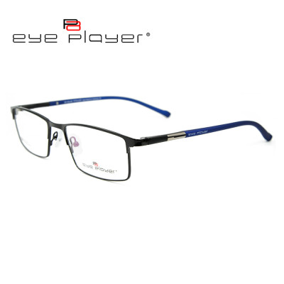 Wholesale factory custom high quality eyeglasses fashion metal optical frame with TR90 temple