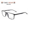 New model custom fashion desigher eyewear elasticity spring soft TR90 optical eyeglasses frame