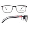 New model custom fashion desigher eyewear elasticity spring soft TR90 optical eyeglasses frame