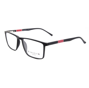 Nuevo modelo personalizado de moda desigher eyewear elasticity spring TR90 óptico marco de las lentes