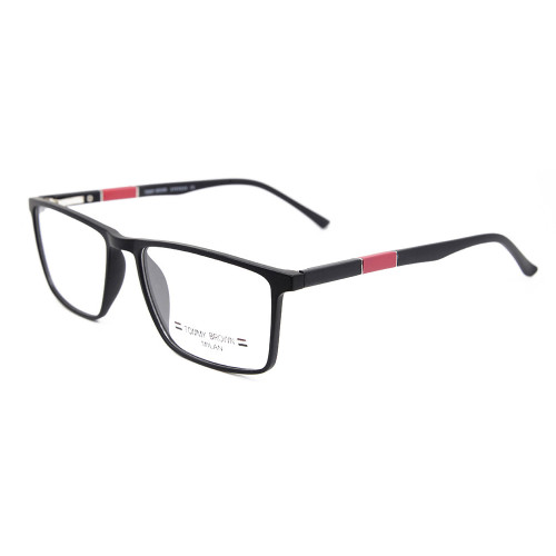 نموذج جديد مخصص الأزياء desigh النظارات مرونة الربيع لينة tr90 النظارات البصرية الإطار