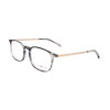 Hot selling new fashion contracted style metal eyeglasses acetate eyewear frames cheap prices
