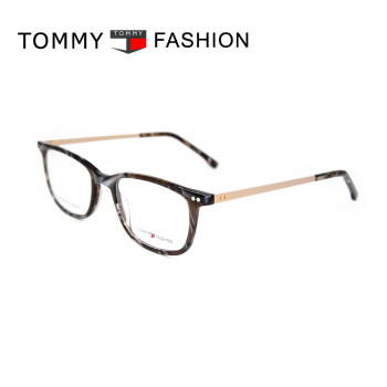 High quality new contracted style metal spectacles handmade thin acetate optical glasses frame