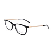 High quality new contracted style metal spectacles handmade thin acetate optical glasses frame