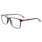 China factory custom contracted classical style eyewear frame TR90 soft flexible optical eyeglasses