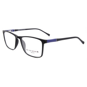 Las aduanas de la fábrica de China contrajeron las lentes ópticas flexibles flexibles del marco TR90 de las gafas del estilo clásico