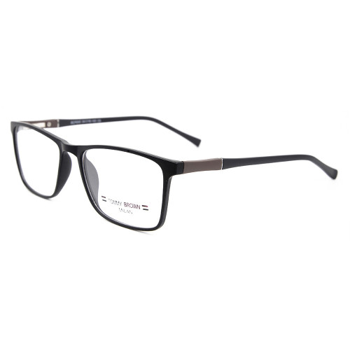 Las aduanas de la fábrica de China contrajeron las lentes ópticas flexibles flexibles del marco TR90 de las gafas del estilo clásico