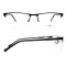 Promotional factory supply new classical contracted style metal eyewear tr90 Soft eyeglasses frame