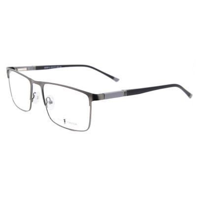China factory custom fashion design metal spectacle frame TR90 temple optical eyeglasses cheap price