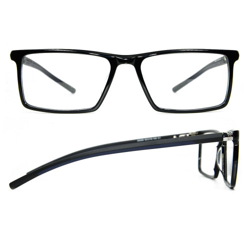 ترف الأزياء تصميم النظارات إطارات رقيقة جدا خلات النظارات الإطار خفيفة الوزن أفضل نوعية